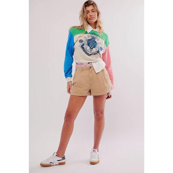 Free People x Daydreamer Royal Paris Hotel Colorblock Crew Size XL